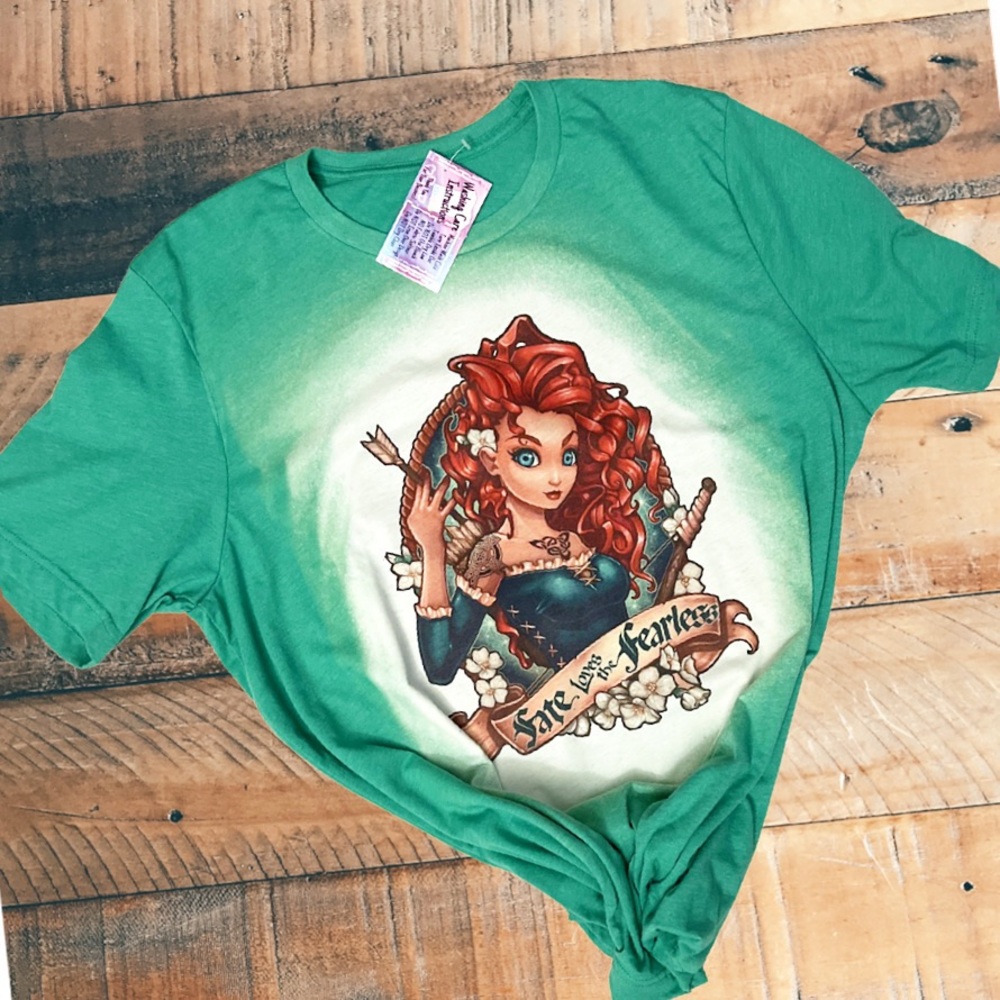 Tattooed Princess Bleached T-Shirt